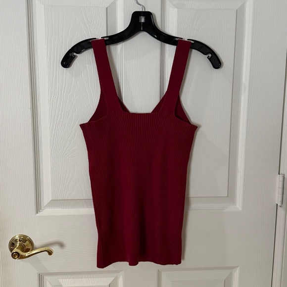 Lascana Deep Red Camisole sweater rubber medium 8/10 - Picture 4 of 4